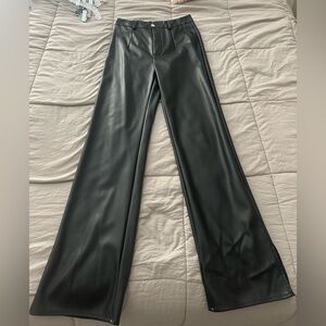 Missguided Black Wide-Leg Pants